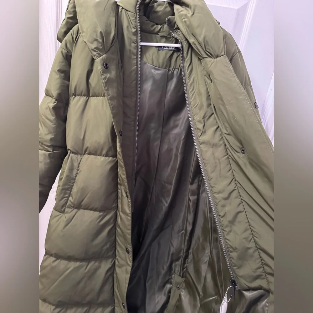 Lauren Ralph Lauren Pillow Hood
Longline Down & Feather Jacket Small - Picture 6 of 13